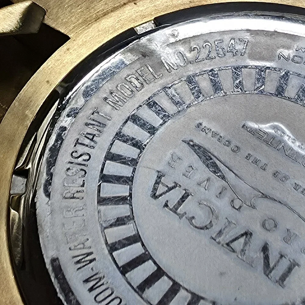 Invicta Men's Watch - Model 22547 - Pro Diver 50mm Gold Tone Stainless Steel